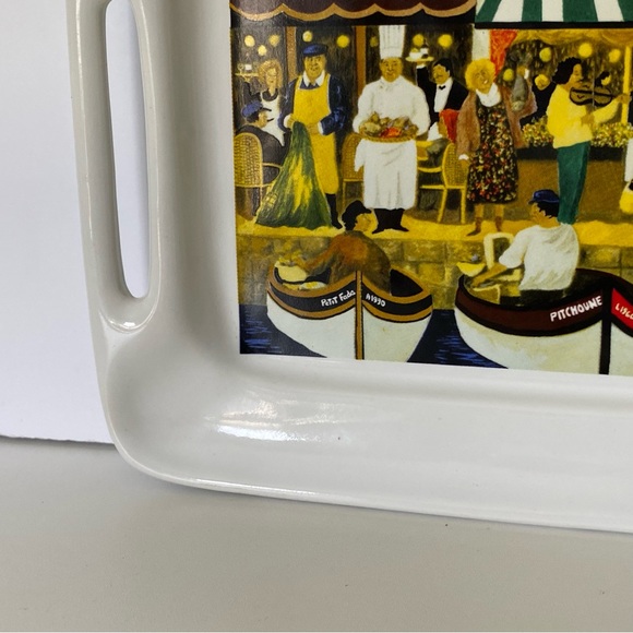 Guy Buffet Collection California Pantry Small Cheese Cracker Platter Plate 2003 - Picture 12 of 16